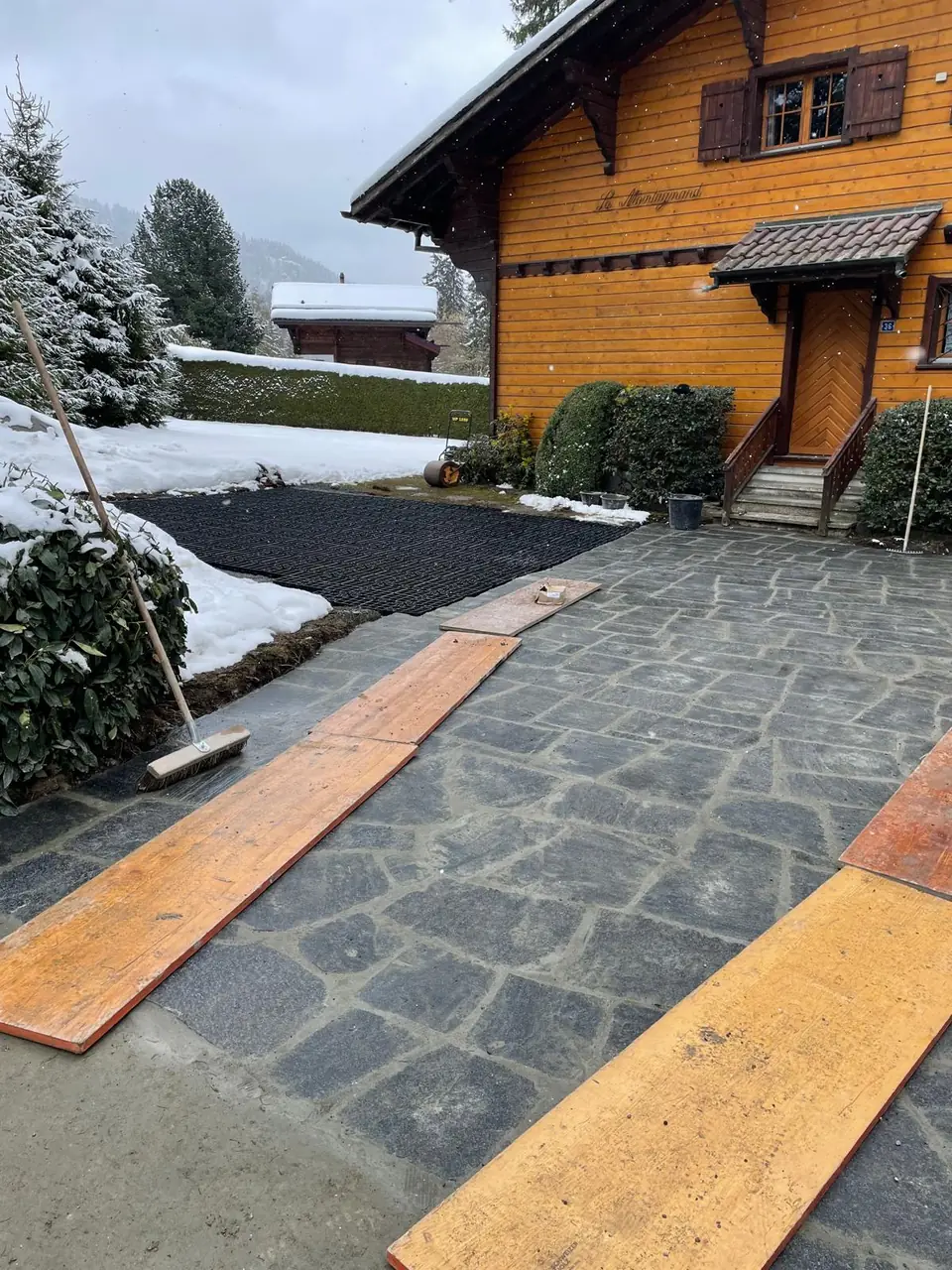Dallage – Chantier